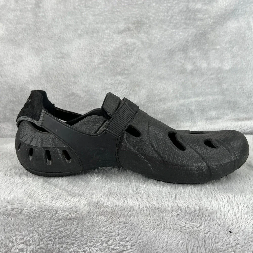 Speedo Hydro Tread Water Shoes Black Men Outdoor Beach River Aquatic Sandals